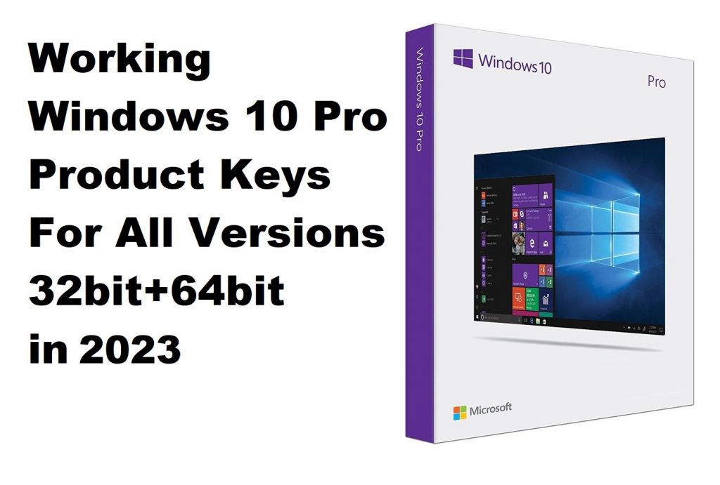 Windows 10 Pro Product Key