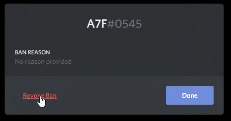 How to Unban Someone from Discord