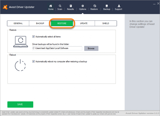 Avast Driver Updater key