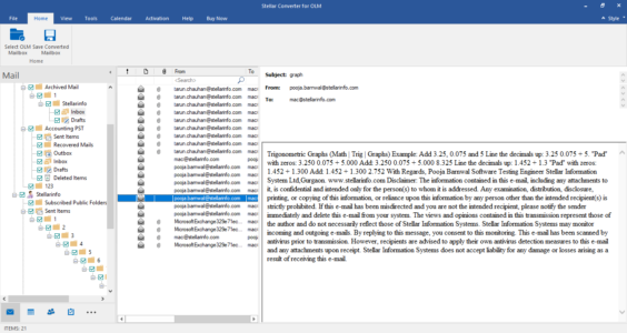 Best OLM to PST converter tool - Stellar Converter for OLM review